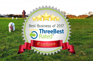 ThreeBestRated best Dog Walking Field in Cornwall Award